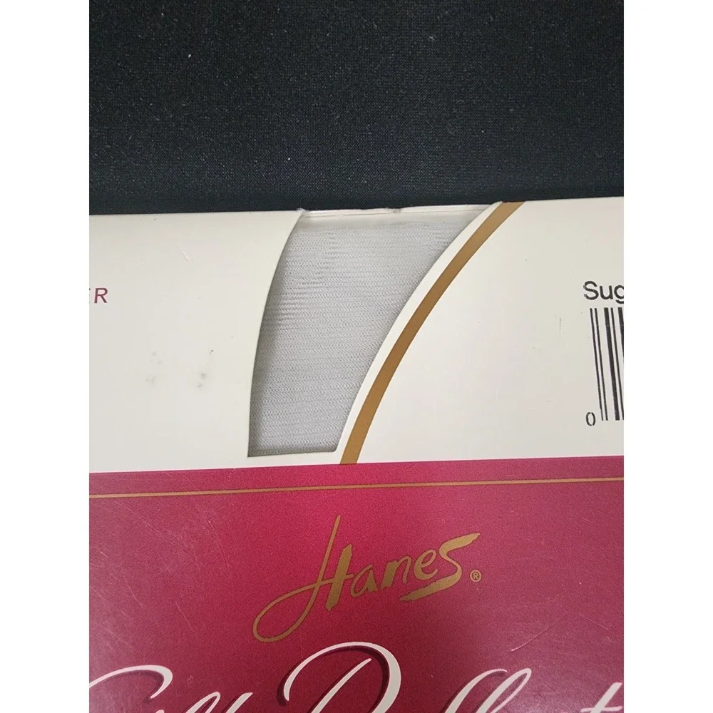 Vtg Hanes Silk Reflections Silky Sheer ‎ Style 717 Grey Mist Size CD